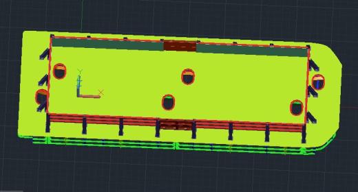 3D建筑驳船缩略图